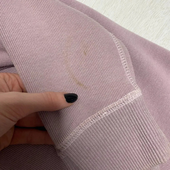 Eddie Bauer Womens Small Light Purple 1/4 Zip Pull - Picture 5 of 8